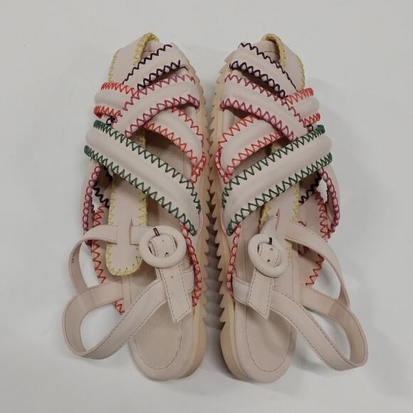 FARM Rio Multicolor Strappy Flats - Picture 6 of 12